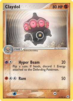 Claydol Hidden Legends card