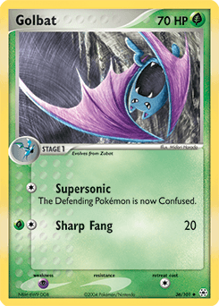 Golbat Hidden Legends card