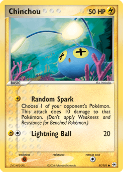 Chinchou Hidden Legends card