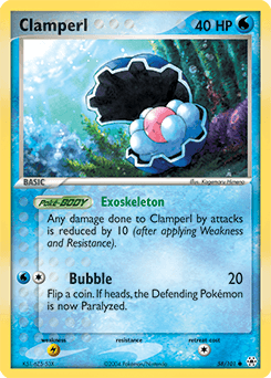 Clamperl Hidden Legends card