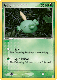 Gulpin Hidden Legends card