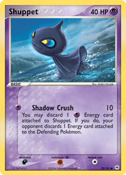 Shuppet Hidden Legends card