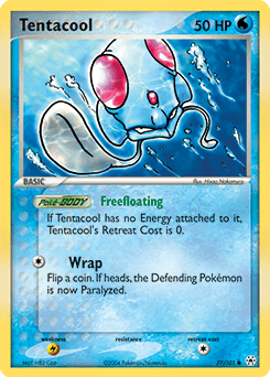 Tentacool Hidden Legends card