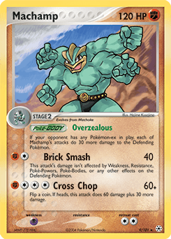Machamp Hidden Legends card