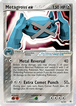 Metagross ex Hidden Legends card