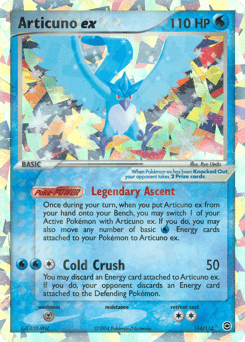 Articuno-EX FireRed & LeafGreen card