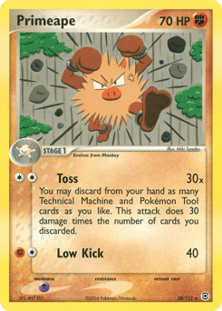 Primeape FireRed & LeafGreen card
