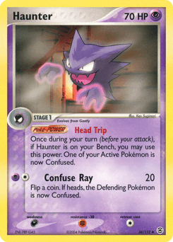 Haunter FireRed & LeafGreen card