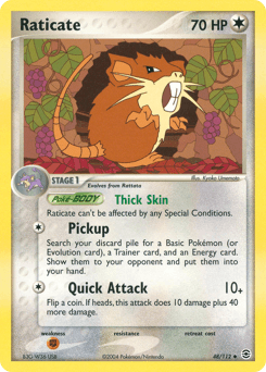 Raticate FireRed & LeafGreen card