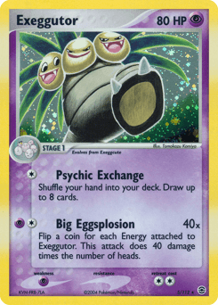 Exeggutor FireRed & LeafGreen card