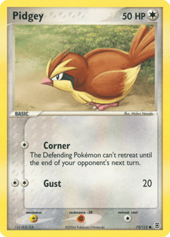 2004 FireRed & LeafGreen Pidgey #73