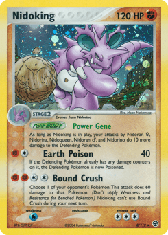 Nidoking FireRed & LeafGreen card