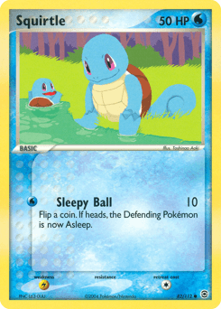 2004 FireRed & LeafGreen Squirtle #82