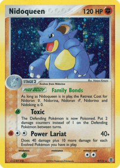 Nidoqueen FireRed & LeafGreen card