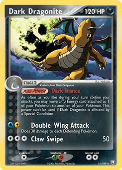 Dark Dragonite Team Rocket Returns card