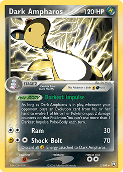 2004 Team Rocket Returns Dark Ampharos #2