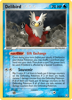 Delibird Team Rocket Returns card