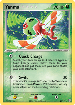 Yanma Team Rocket Returns card