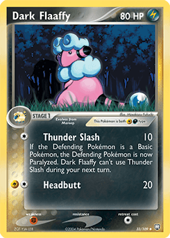 Dark Flaaffy Team Rocket Returns card