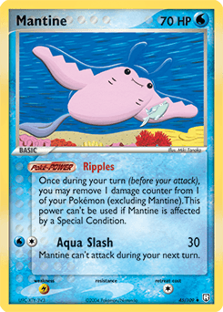 Mantine Team Rocket Returns card