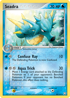 Seadra Team Rocket Returns card