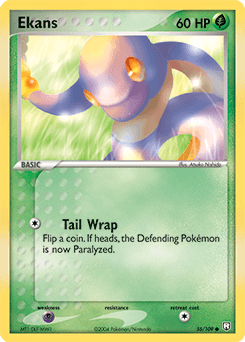 Ekans Team Rocket Returns card