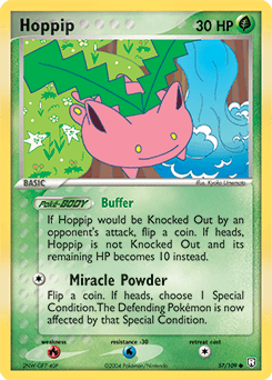 Hoppip Team Rocket Returns card