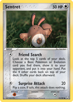 Sentret Team Rocket Returns card