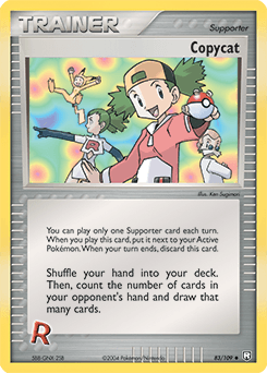 Copycat Team Rocket Returns card