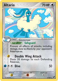 Altaria Deoxys card