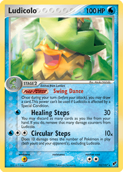 Ludicolo Deoxys card