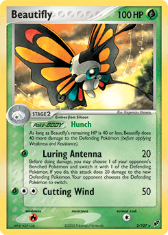 Beautifly Deoxys card
