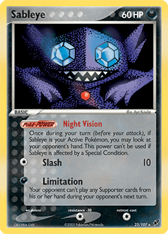 Sableye Deoxys card