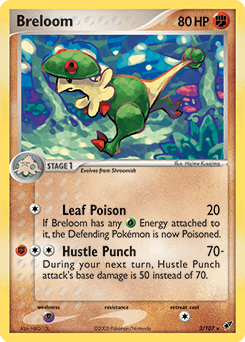 Breloom Deoxys card