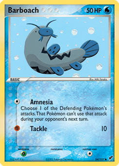 Barboach Deoxys card