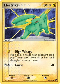 Electrike Deoxys card