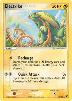 Electrike Deoxys card