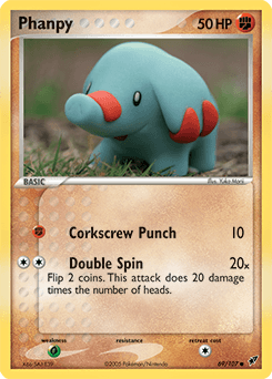 Phanpy Deoxys card