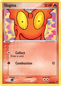 Slugma Deoxys card