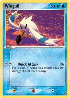 Wingull Deoxys card