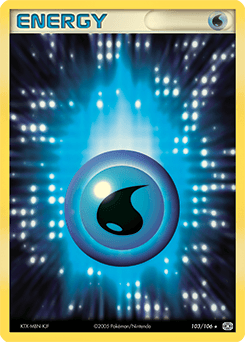 Water Energy Emerald card