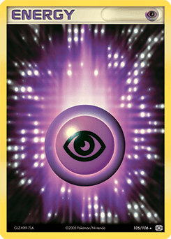 Psychic Energy Emerald card