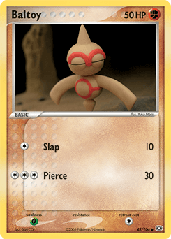 Baltoy Emerald card