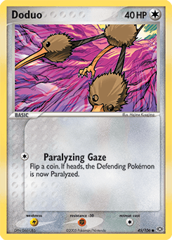 Doduo Emerald card