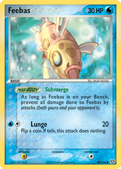 Feebas Emerald card