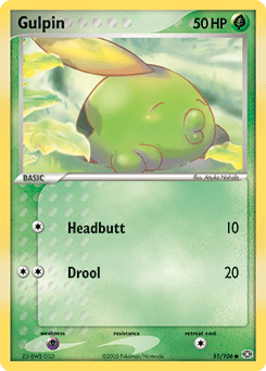 Gulpin Emerald card