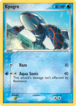 Kyogre ★ Emerald card