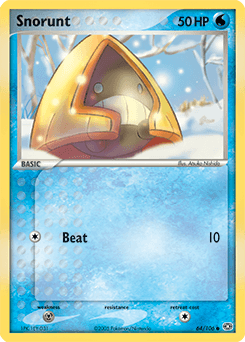 Snorunt Emerald card