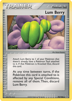 Lum Berry Emerald card