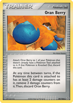 Oran Berry Emerald card